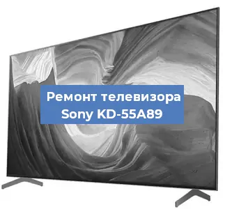 Замена блока питания на телевизоре Sony KD-55A89 в Новосибирске